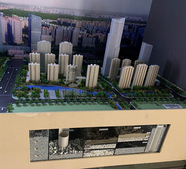 宜都市建筑模型